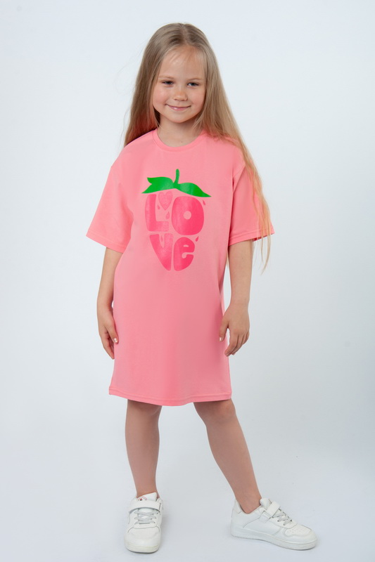 Сукня-футболка для дівчаток